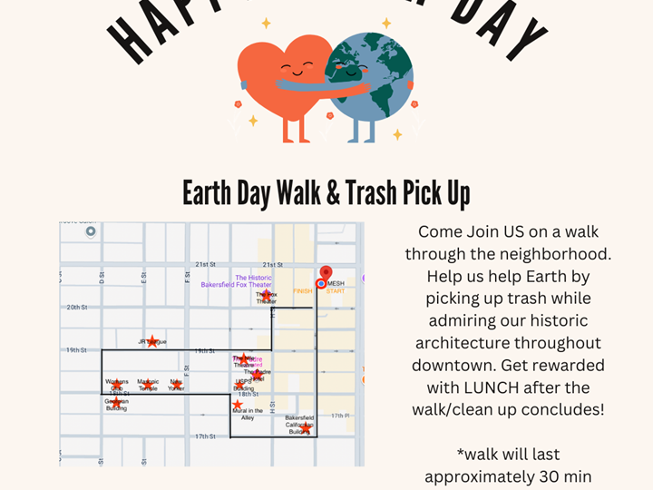 Earth Day Walk & Trash Pick Up