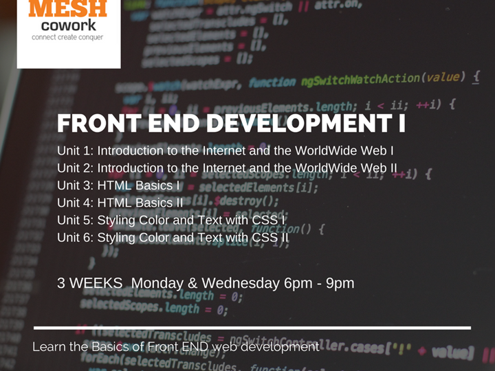 Front End Development I